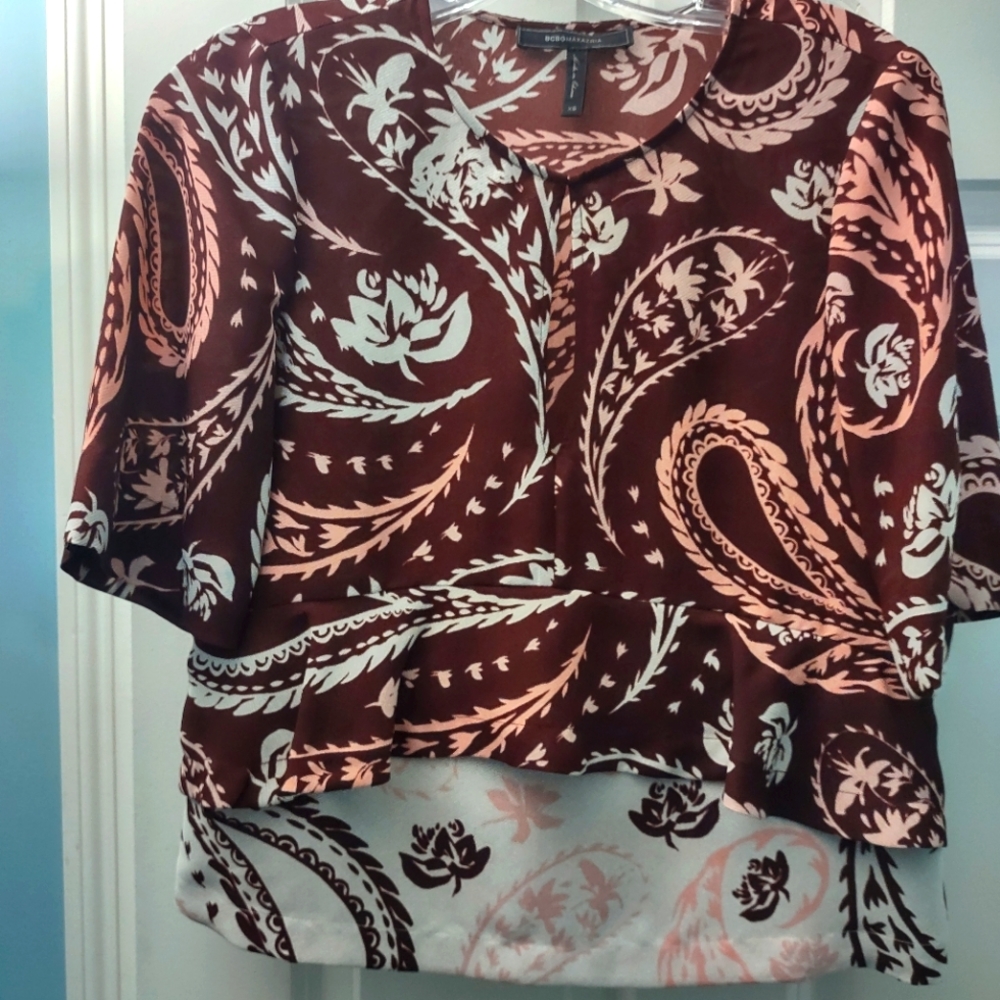 BCBG, xs , multi - color , top